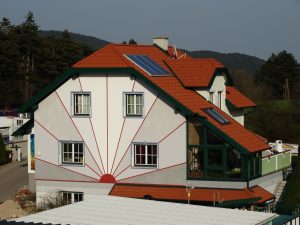 Fassaden Musterhaus in Schrattenbach Niederösterreich